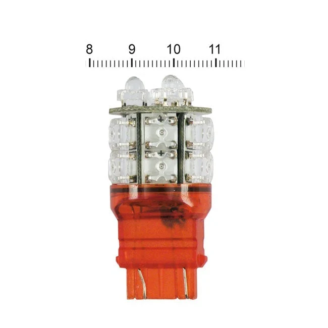 Motocyklowa żarówka LED Super Flux 3157 czerwona