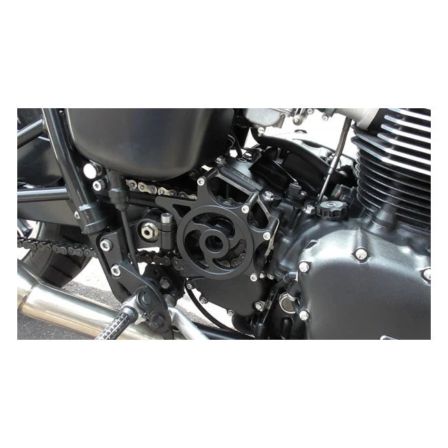 Motone Śruby szybkiego zwalniania panelu bocznego polerowane Triumph Bonneville T100 / SE / Thruxton