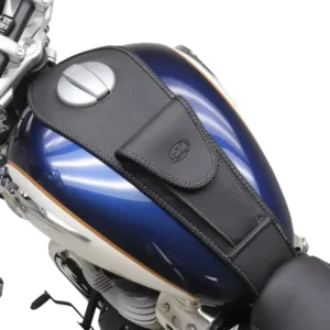 Mustang Śliniak na zbiornik paliwa z kieszenią do motocykla Royal Enfield