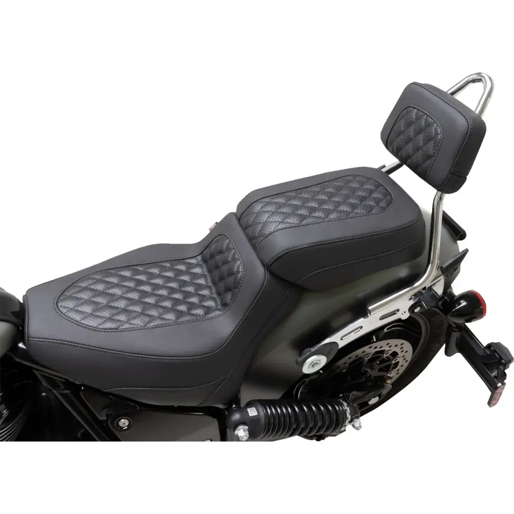 Mustang Oparcie Squareback Sissy Bar do Indian
