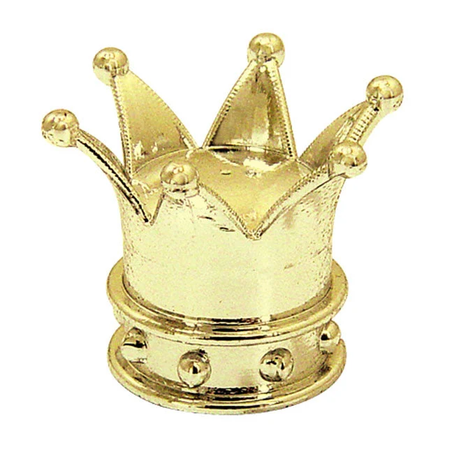 Nakrętki na trzpienie zaworów Trik Tropz Crown Gold