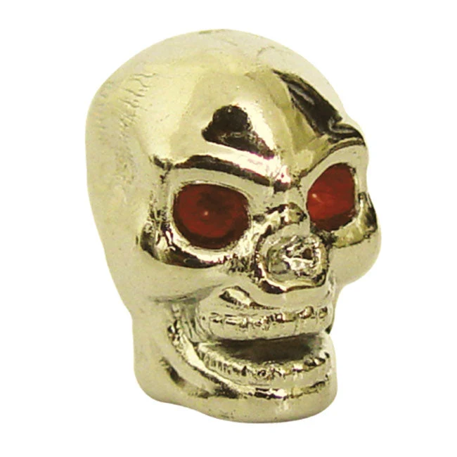 Nakrętki na wentyle Trik Tropz Skull Gold