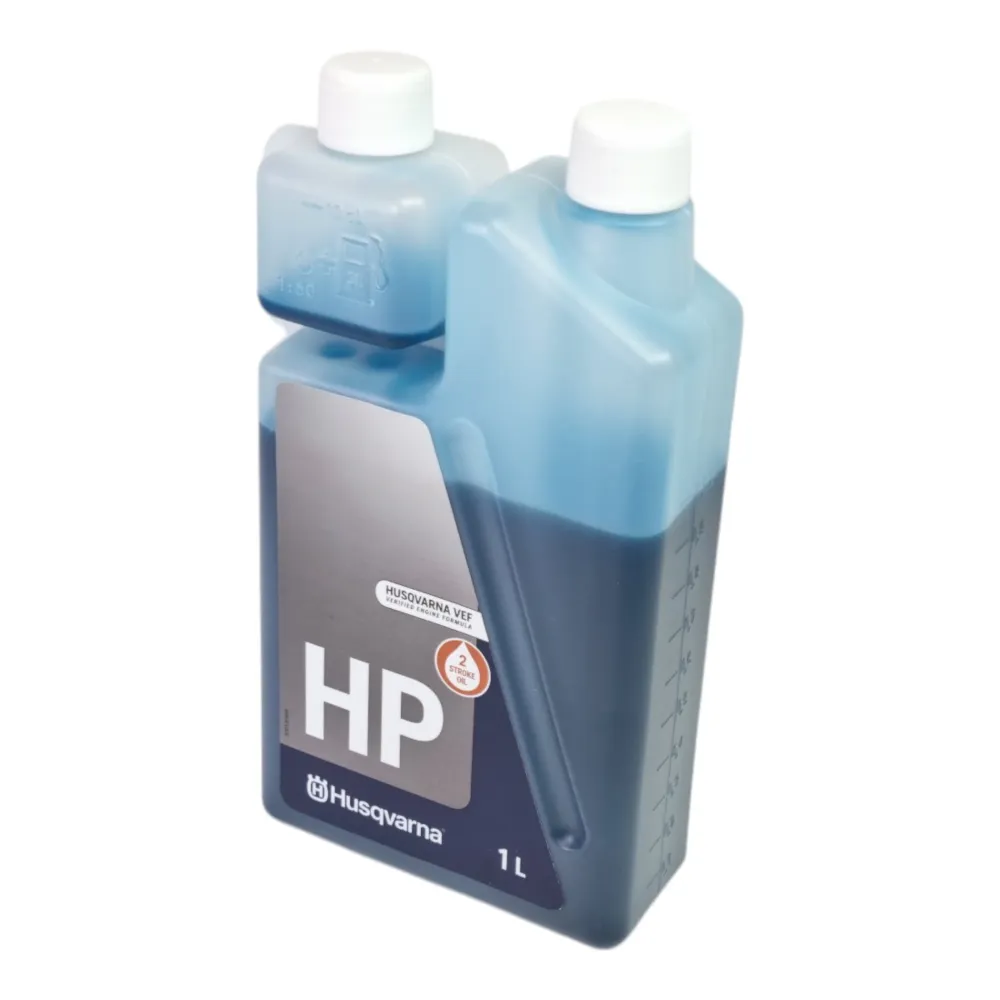 Olej do dwusuwów Husqvarna 3x HP 1 litr ( 3x 587808511 ) - Olej do dwusuwów - redukcja zużycia dzięki specjalnym dodatkom