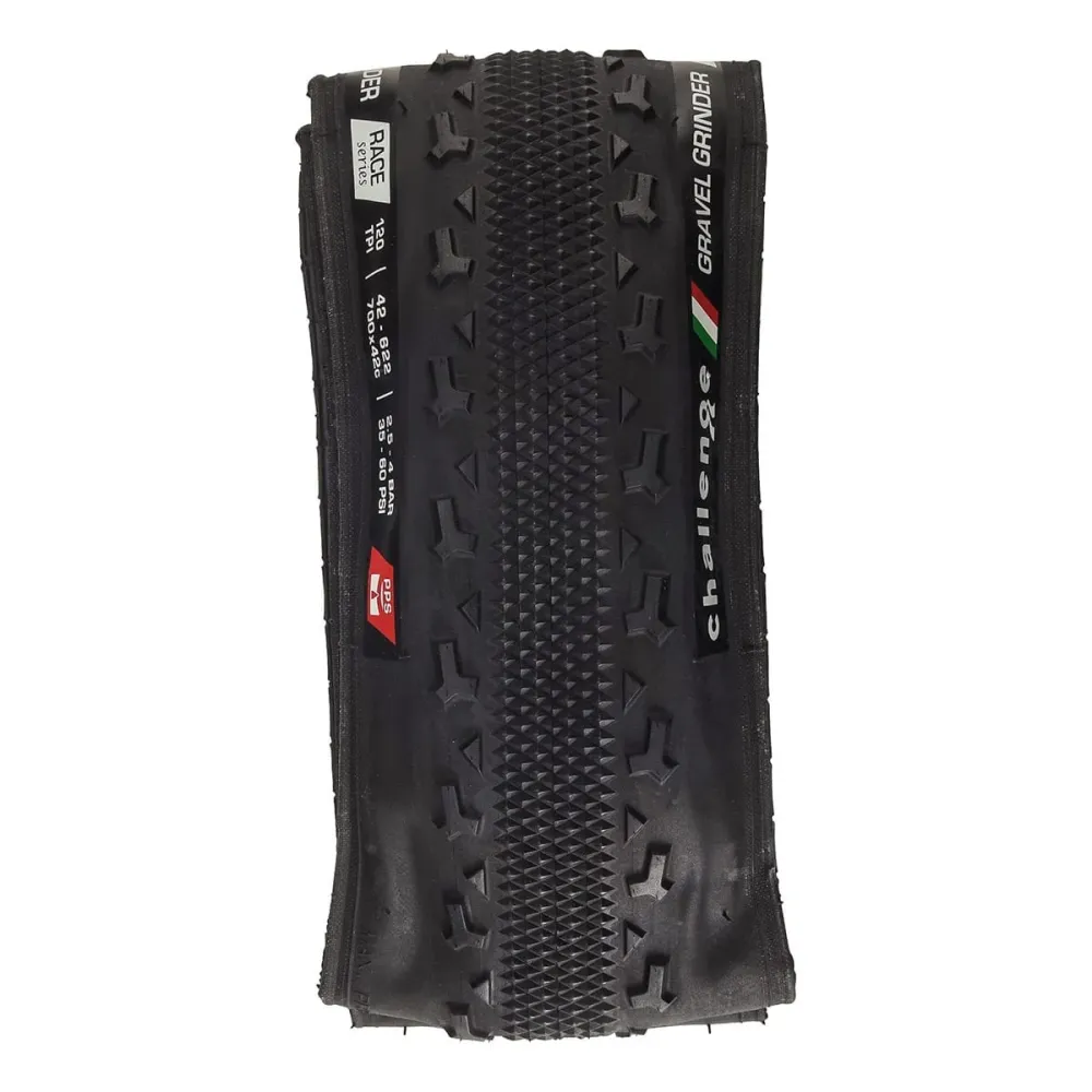 Opona CHALLENGE GRAVEL GRINDER 700x42c TubeType Black