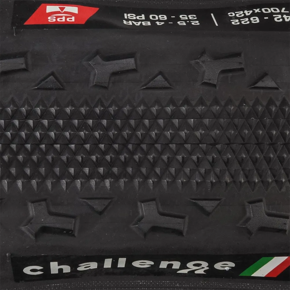 Opona CHALLENGE GRAVEL GRINDER 700x42c TubeType Black