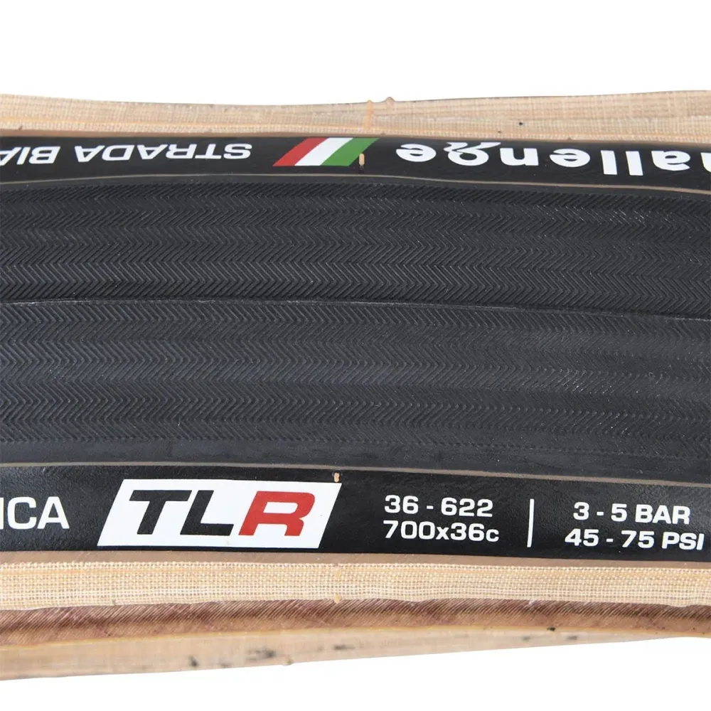 Opona CHALLENGE STRADA BIANCA NILON SUPERLIGHT 700x36c Tubeless Ready Beige