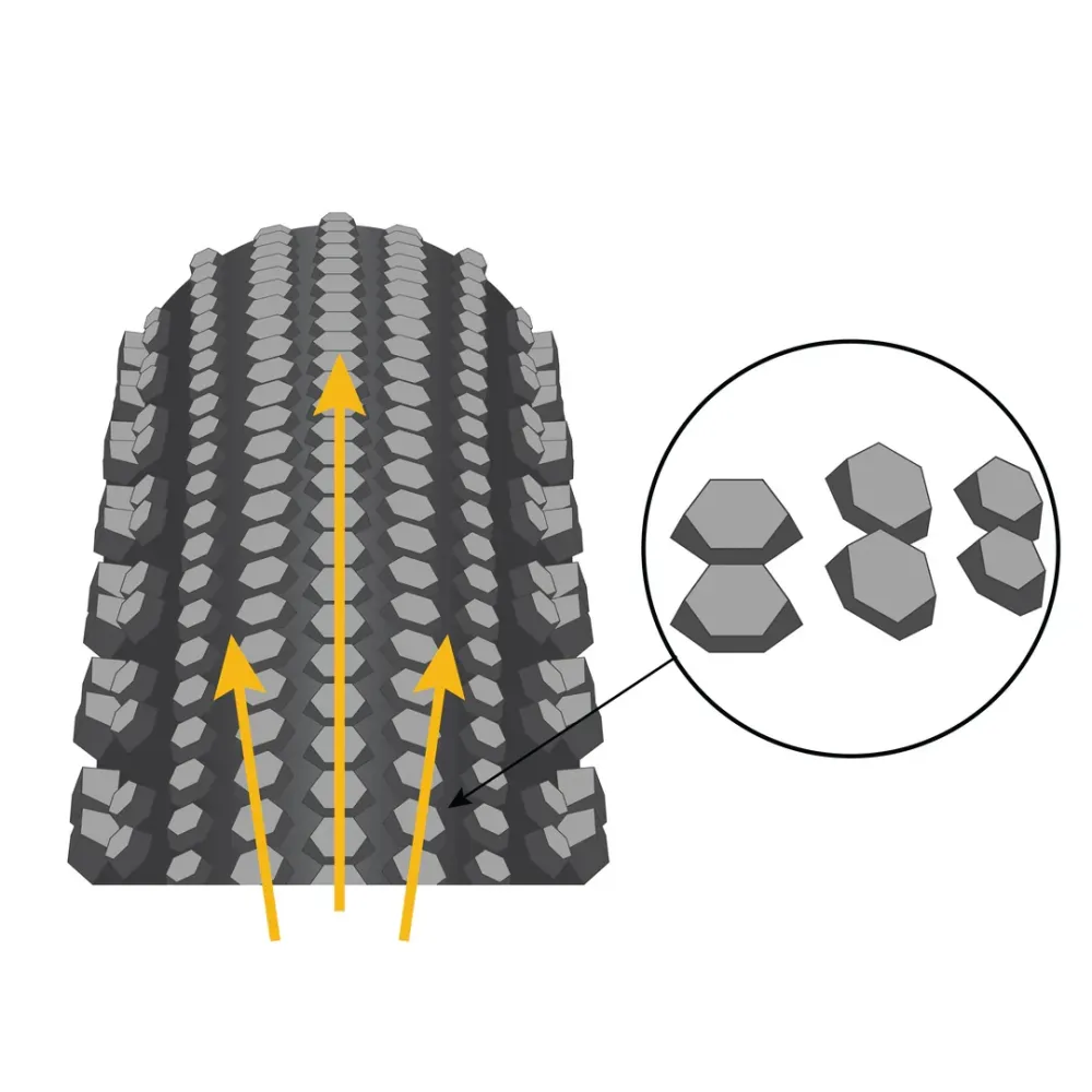 Opona ENVE HEX 700x44c Tubeless Ready Beige