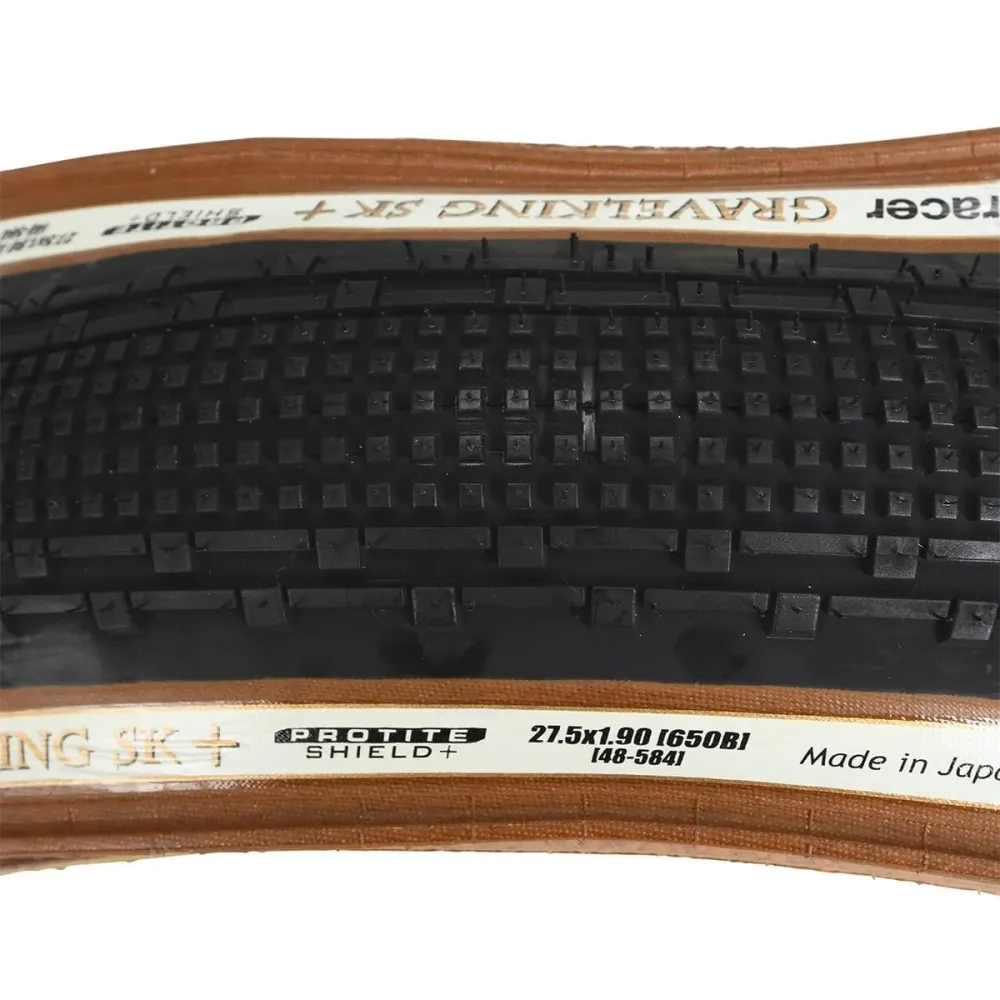 Opona PANARACER GRAVELKING SK+ 650x48b Tubeless Ready Brown