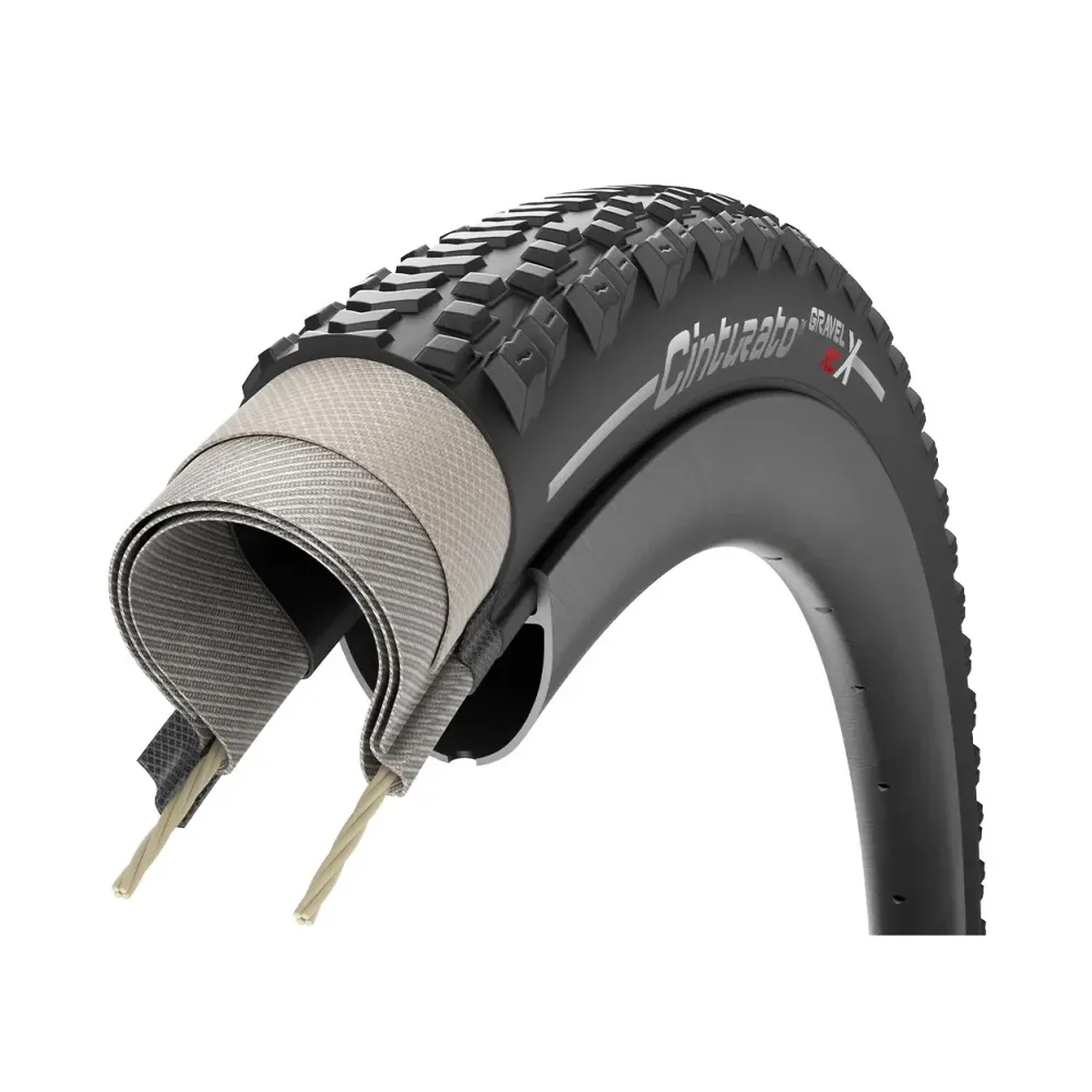 Opona PIRELLI CINTURATO RCX 700x40c Tubeless Ready Classic Beige