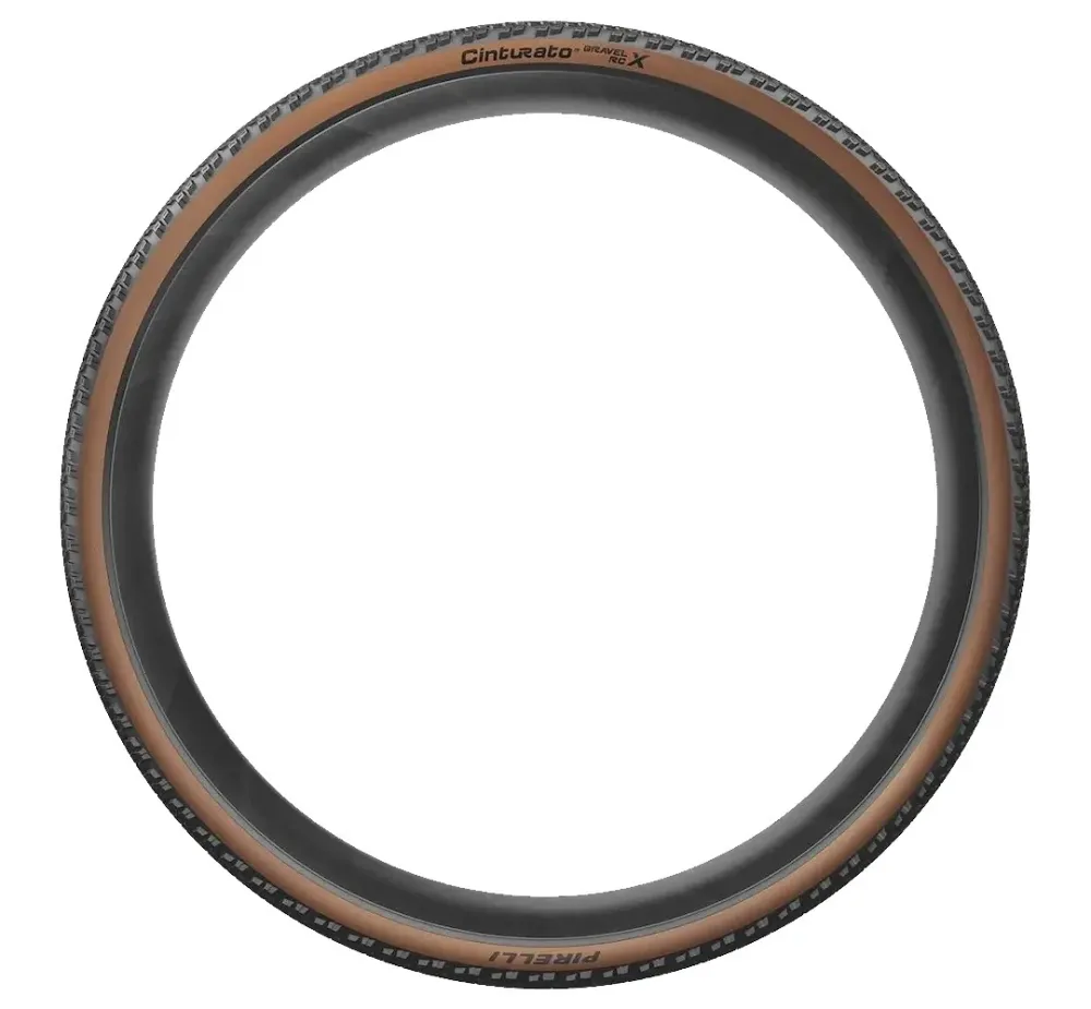 Opona PIRELLI CINTURATO RCX 700x40c Tubeless Ready Classic Beige