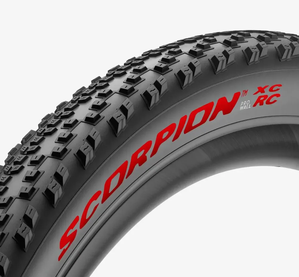 Opona PIRELLI SCORPION XC RC 29x2.4 ProWall Tubeless Ready Soft Black/Red 4354200