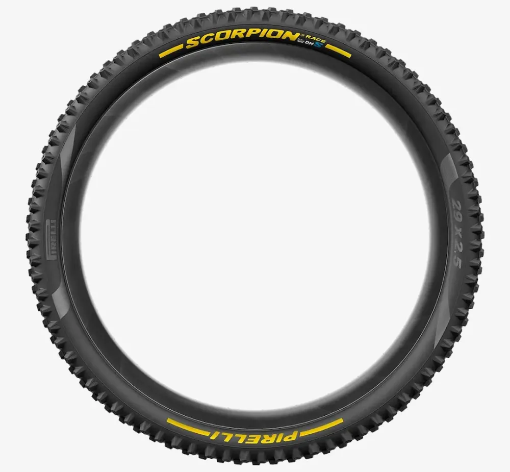 Opona PIRELLI SCORPION RACE DH S 29x2.5 Tubeless Ready Soft Black/Yellow 3907600