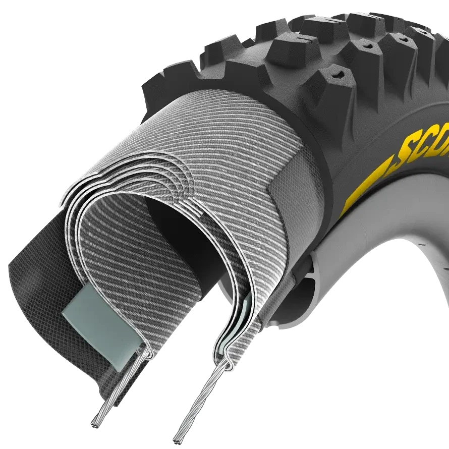Opona PIRELLI SCORPION RACE DH S 29x2.5 Tubeless Ready Soft Black/Yellow 3907600