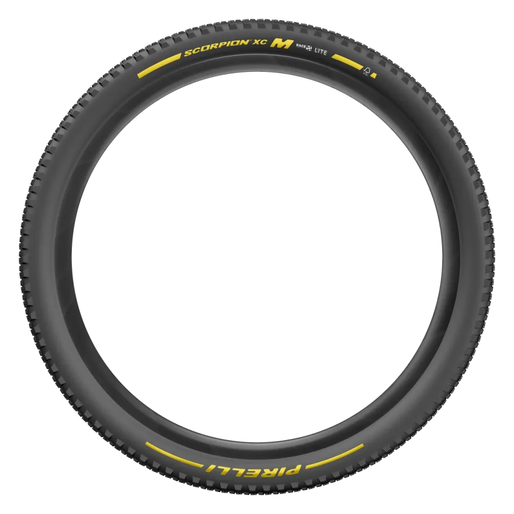 Opona PIRELLI SCORPION RACE XC M Lite 29x2.40 Tubeless Ready Soft Black/Yellow Team Edition