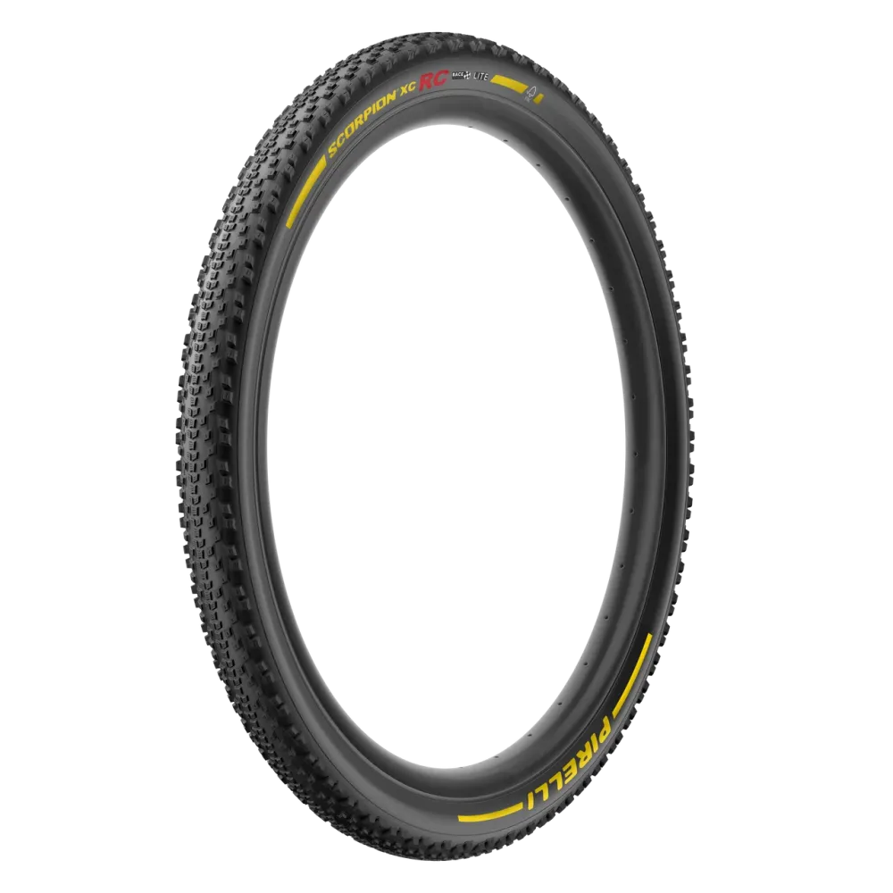 Opona PIRELLI SCORPION RACE XC RC Lite 29x2.40 Tubeless Ready Soft Black/Yellow Team Edition