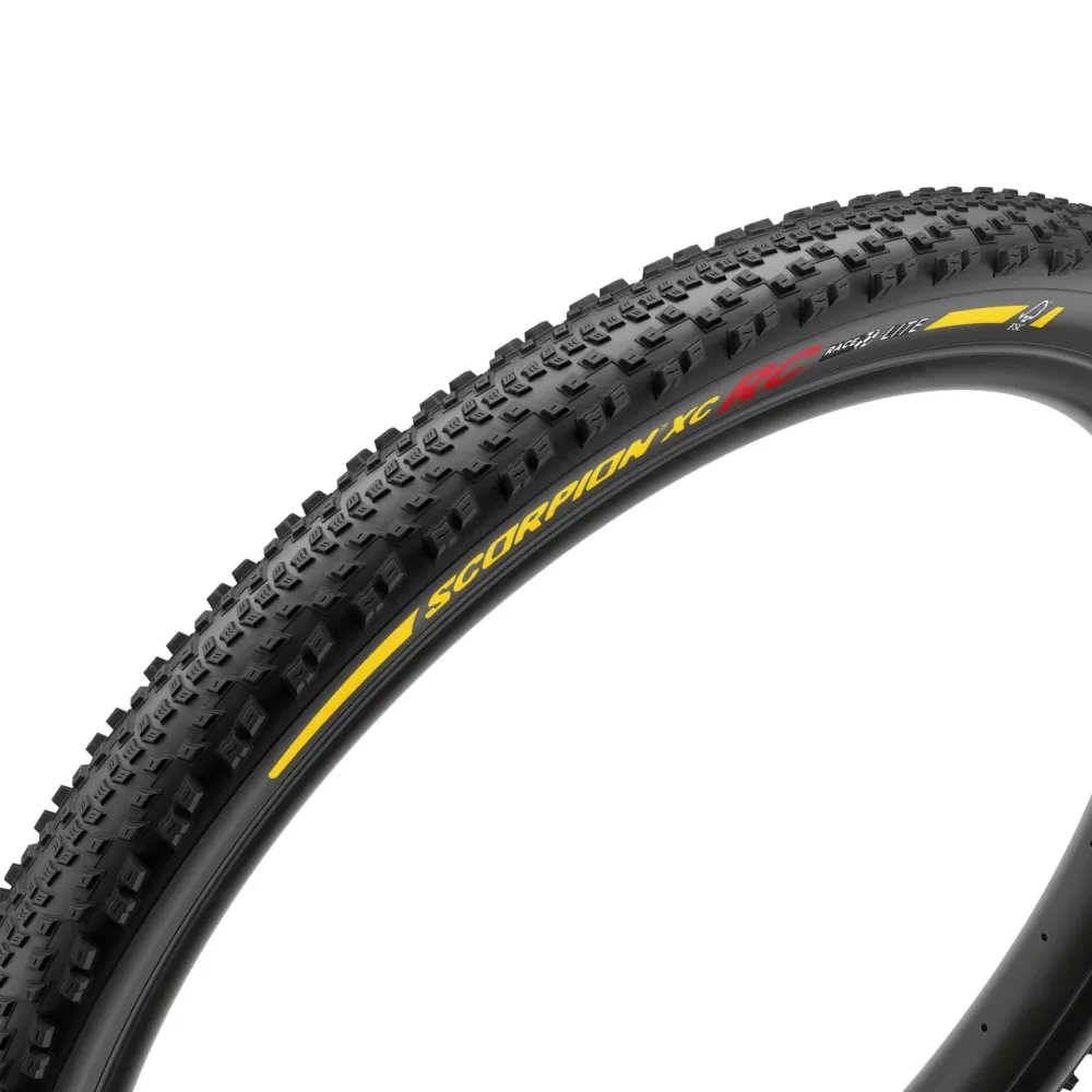 Opona PIRELLI SCORPION RACE XC RC Lite 29x2.40 Tubeless Ready Soft Black/Yellow Team Edition