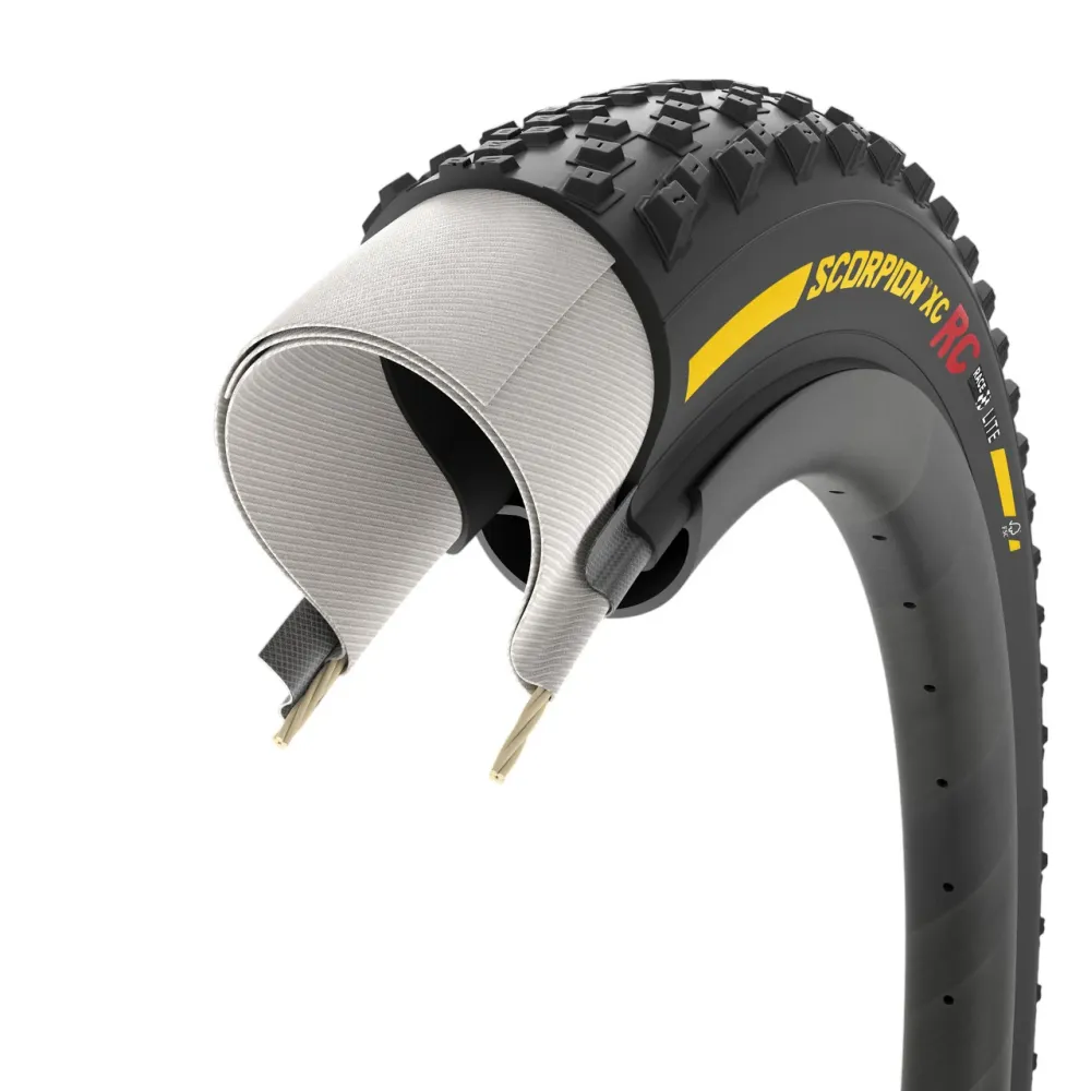 Opona PIRELLI SCORPION RACE XC RC Lite 29x2.40 Tubeless Ready Soft Black/Yellow Team Edition