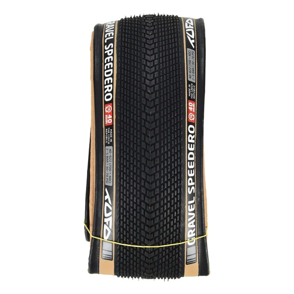 Opona TUFO GRAVEL SPEEDERO 700x40c Tubeless Ready Beige