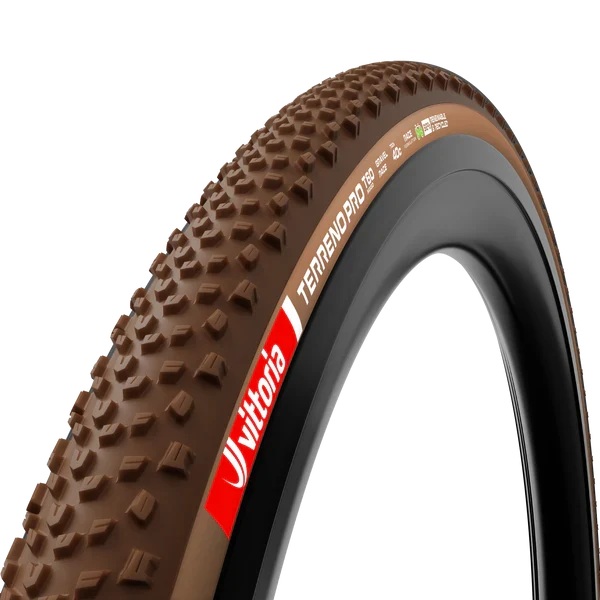 Opona VITTORIA TERRENO PRO T60 Mixed Gravel Race 700x40c Tubeless Ready Soft Brown