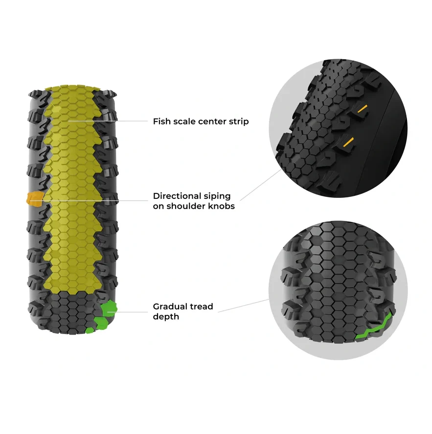 Opona VITTORIA TERRENO XC RACE 29x2.25 Graphene/Silica Tubeless Ready Soft Beige