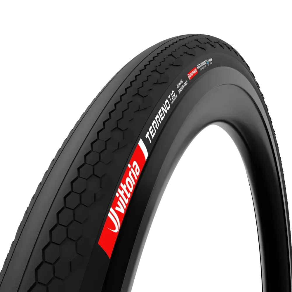 Opona VITTORIA TERRENO T10 HARDPACK Gravel Endurance 700x40c Tubeless Ready Soft Black
