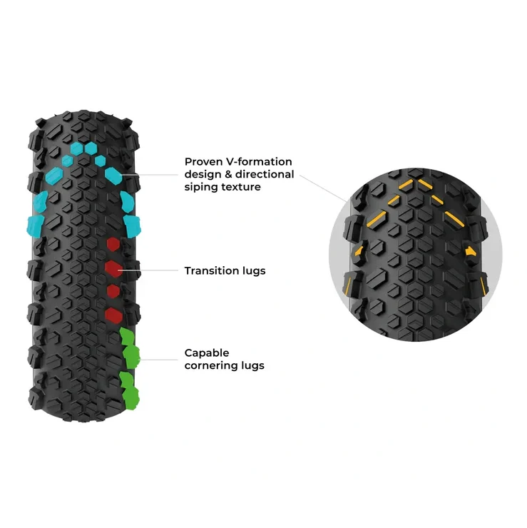 Opona VITTORIA TERRENO T50 MIXED Gravel Endurance 700x45c Tubeless Ready Soft Brown