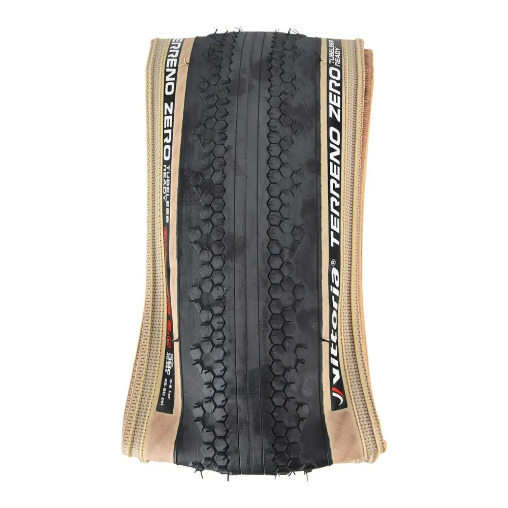 Opona VITTORIA TERRENO ZERO GRAVEL LITE Graphene G2.0 700x40c Tubeless Ready Beige