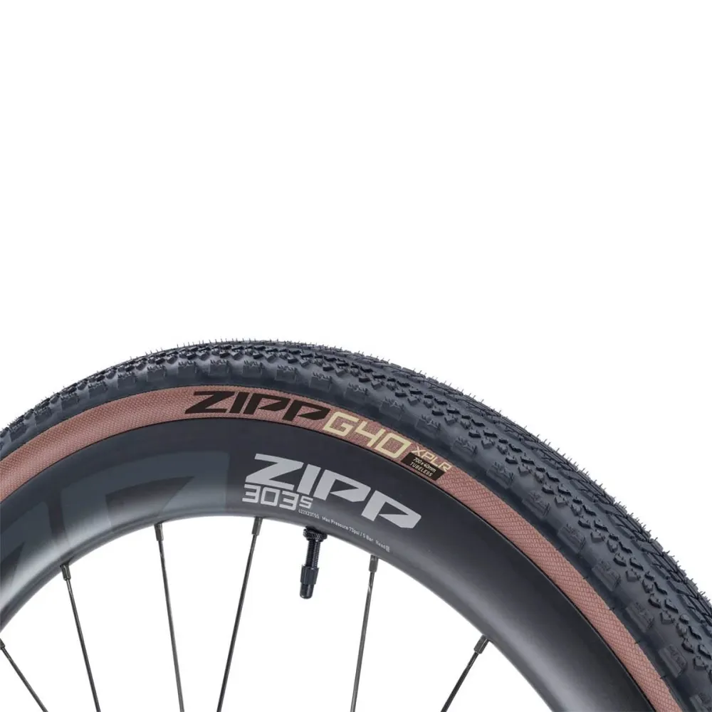 Opona ZIPP G40 XPLR 700x40c Tubeless Ready Soft Brown