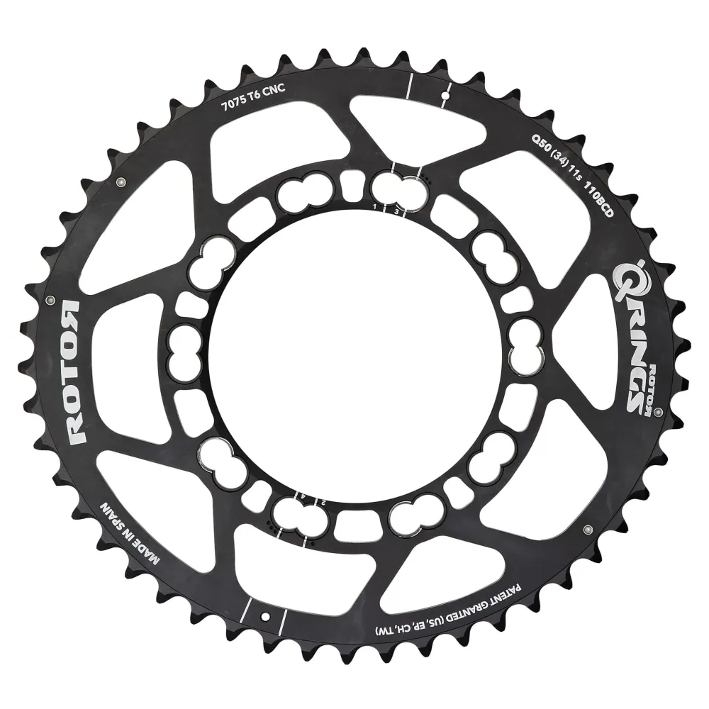 Owalna płytka zewnętrzna 10/11V ROTOR Q-RING 110 mm