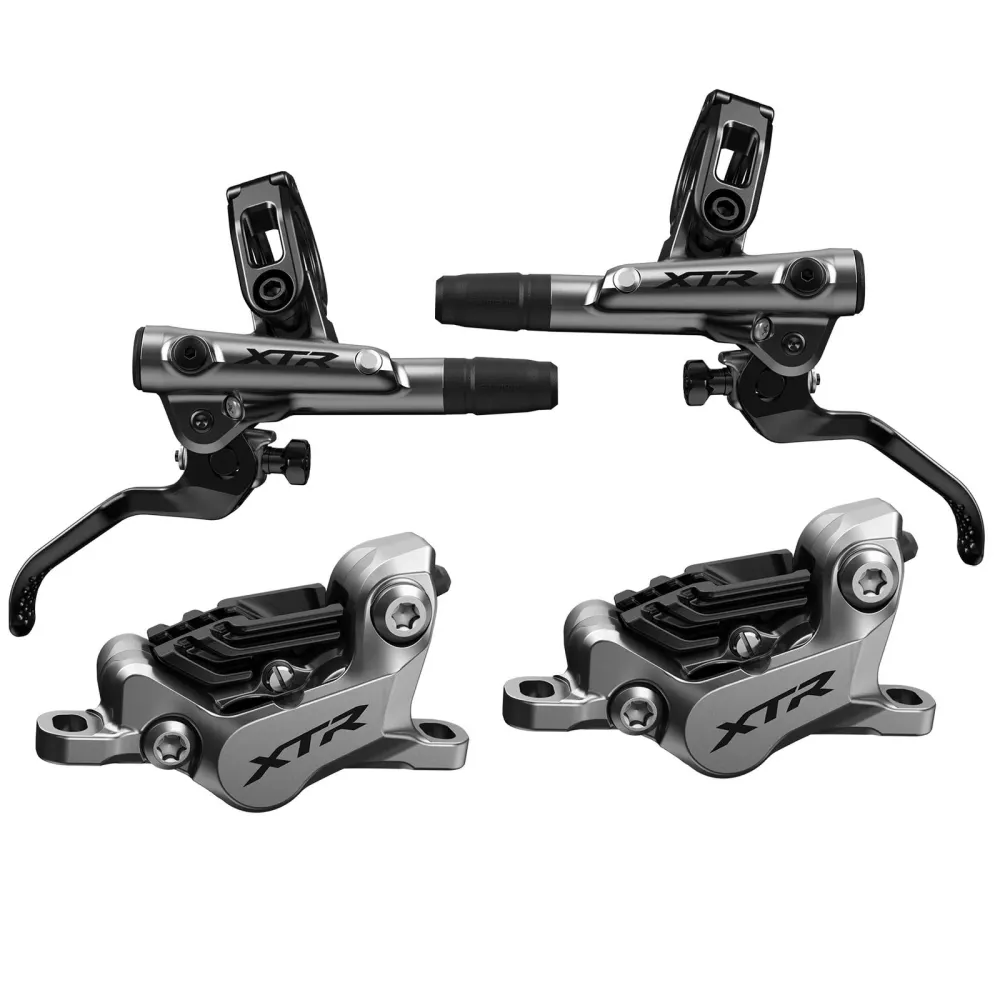 Para 4-tłoczkowych wentylowanych metalowych klocków hamulcowych SHIMANO XTR M9120 J-KIT