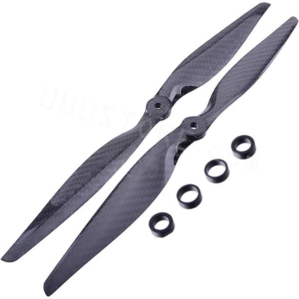 4 pary 12x6.0 3K śmigło z włókna węglowego CW CCW 1260 CF rekwizyty wady dla Quadcopter Hexacopter Multi Rotor UFO