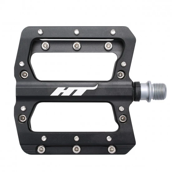 Płaskie pedały HT COMPONENTS NANO AN14A czarne