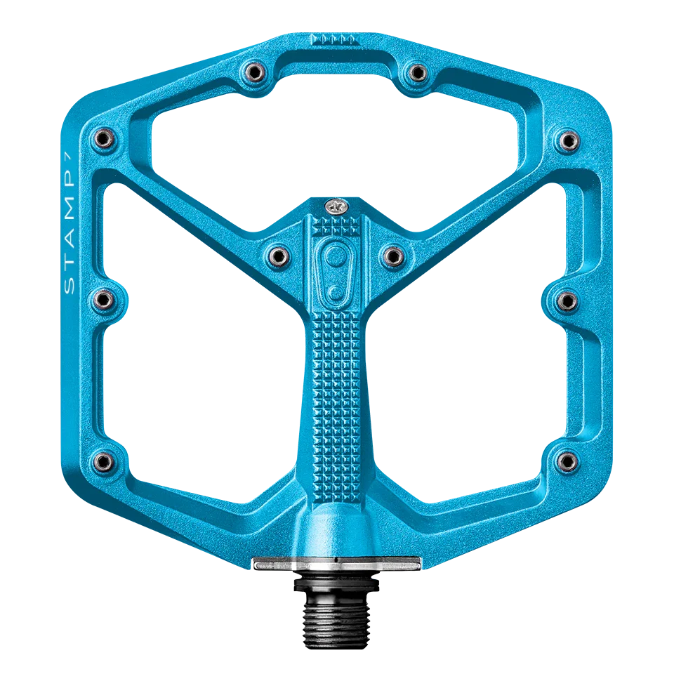 Płaskie pedały CRANKBROTHERS STAMP 7 Large Blue