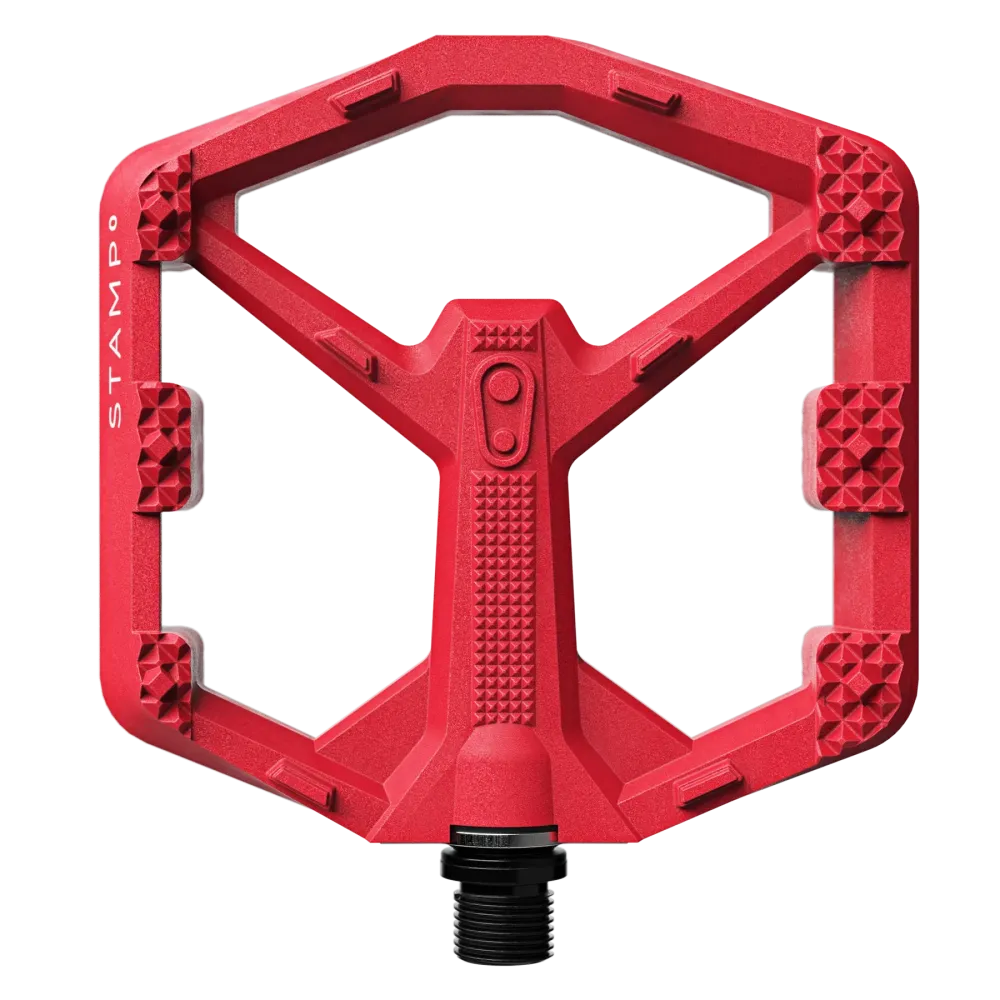 Płaskie pedały CRANKBROTHERS STAMP 0 Large Red