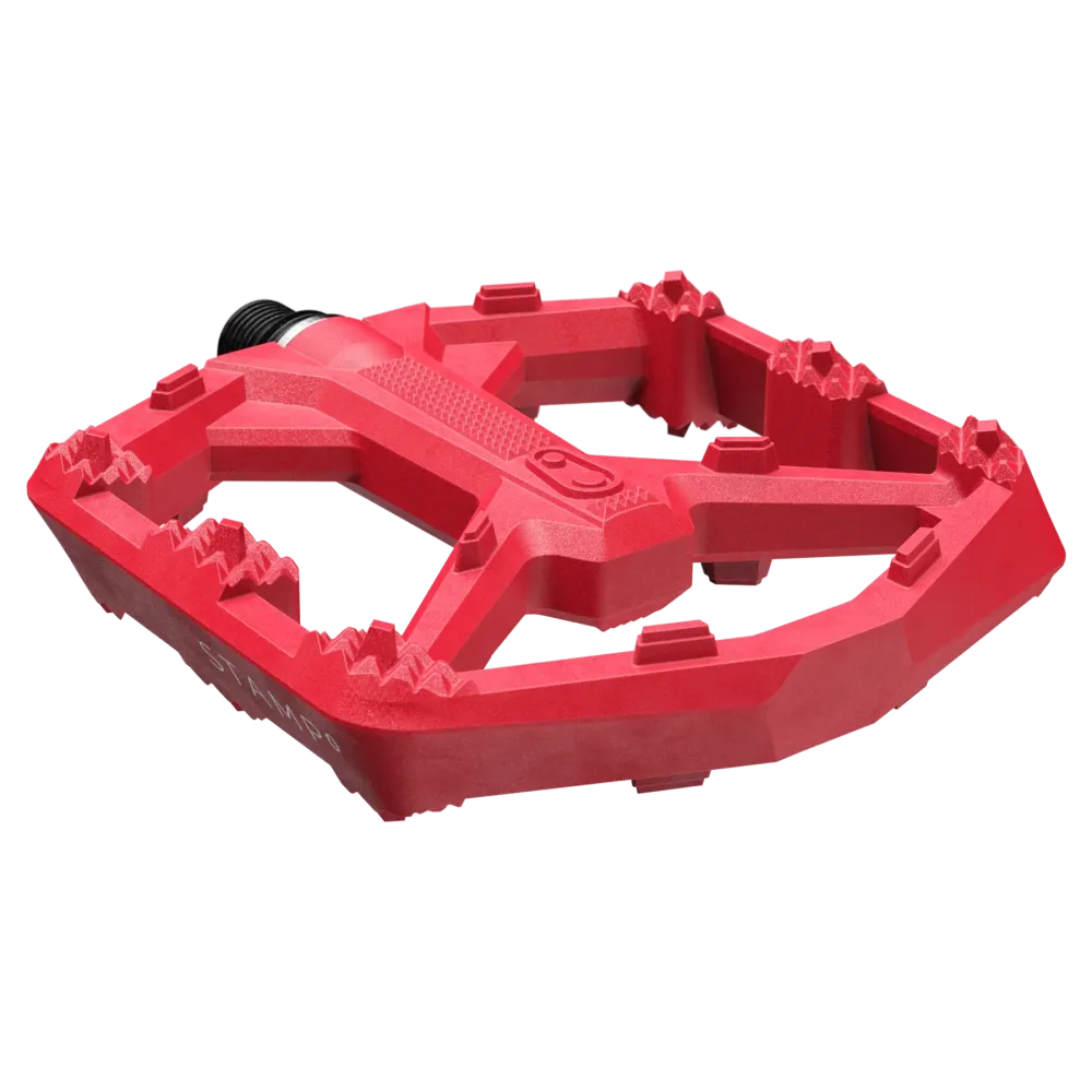 Płaskie pedały CRANKBROTHERS STAMP 0 Large Red