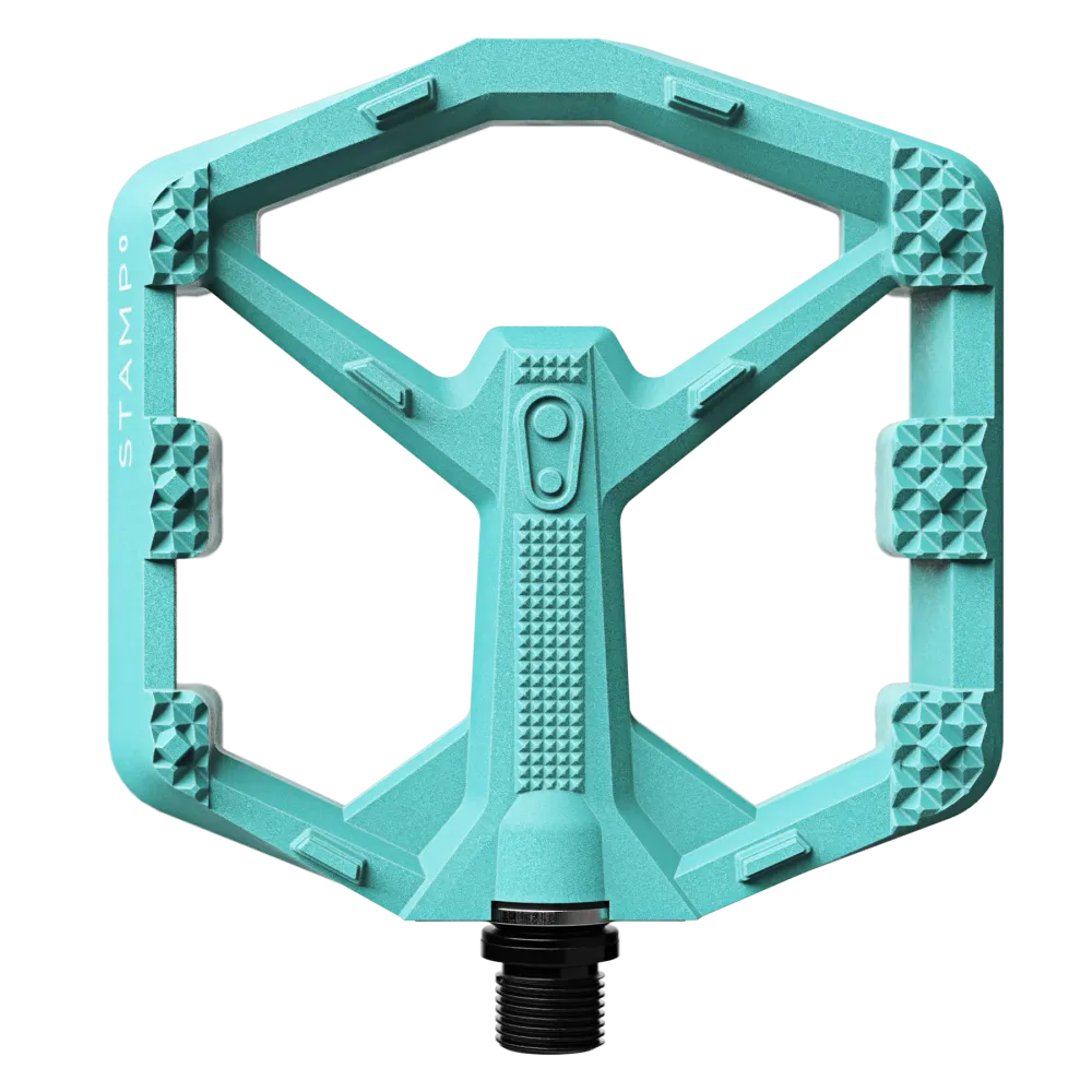 Płaskie pedały CRANKBROTHERS STAMP 0 Large Turquoise