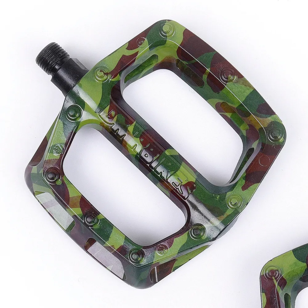 Płaskie pedały DMR V6 Camo Green