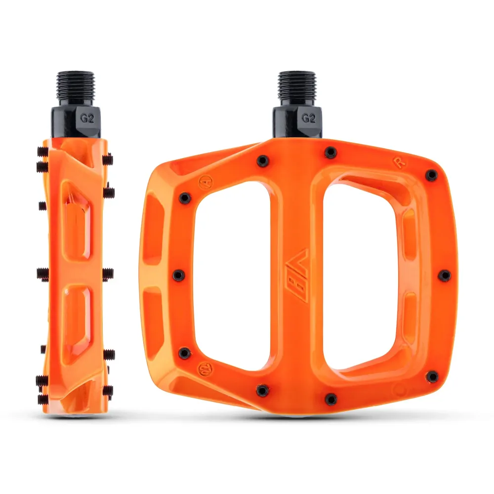 Płaskie pedały DMR V8 Orange