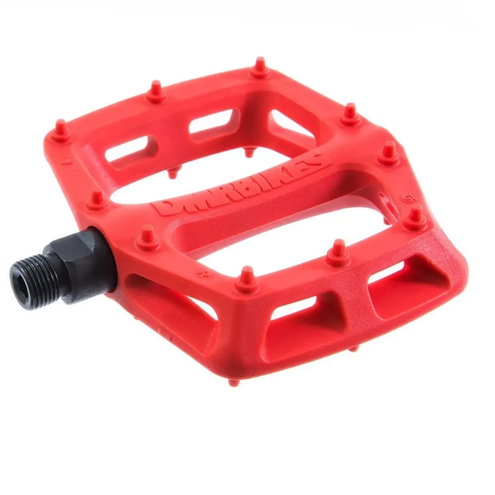 Płaskie pedały DMR V6 Red