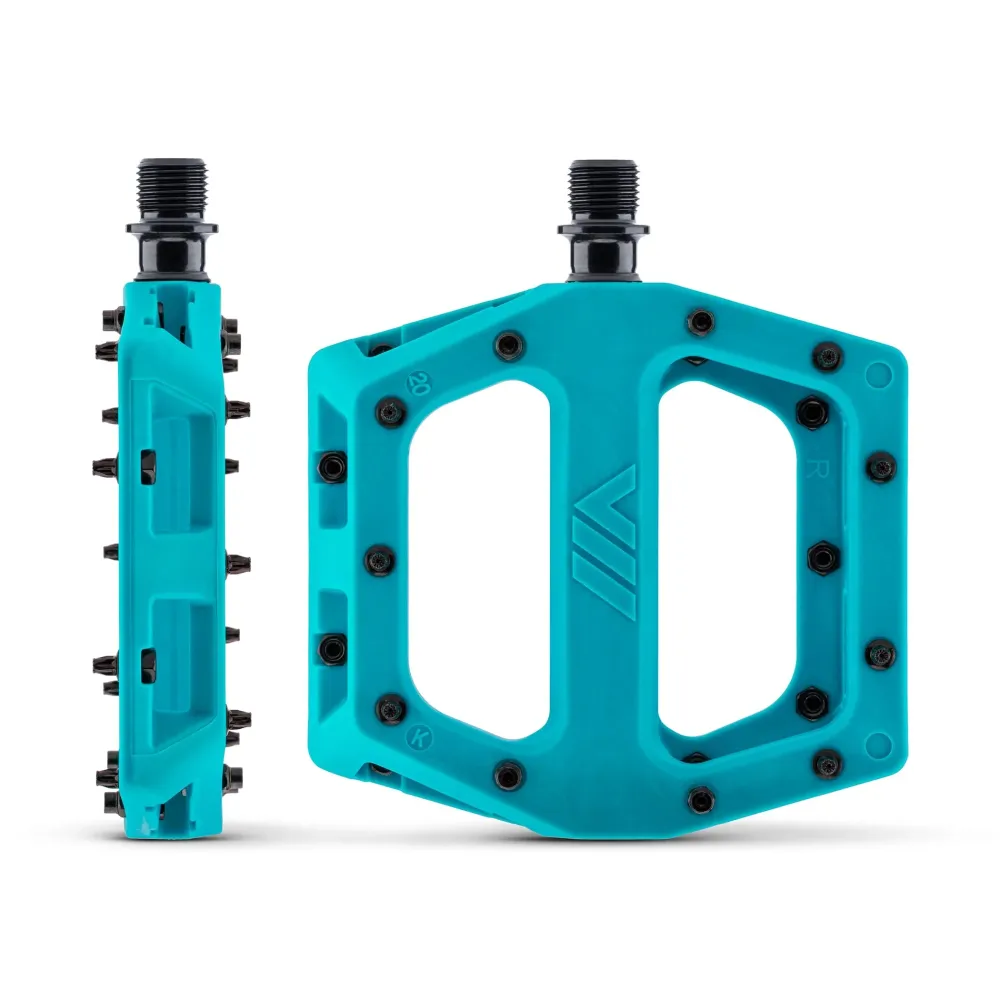 Płaskie pedały DMR V11 Turquoise