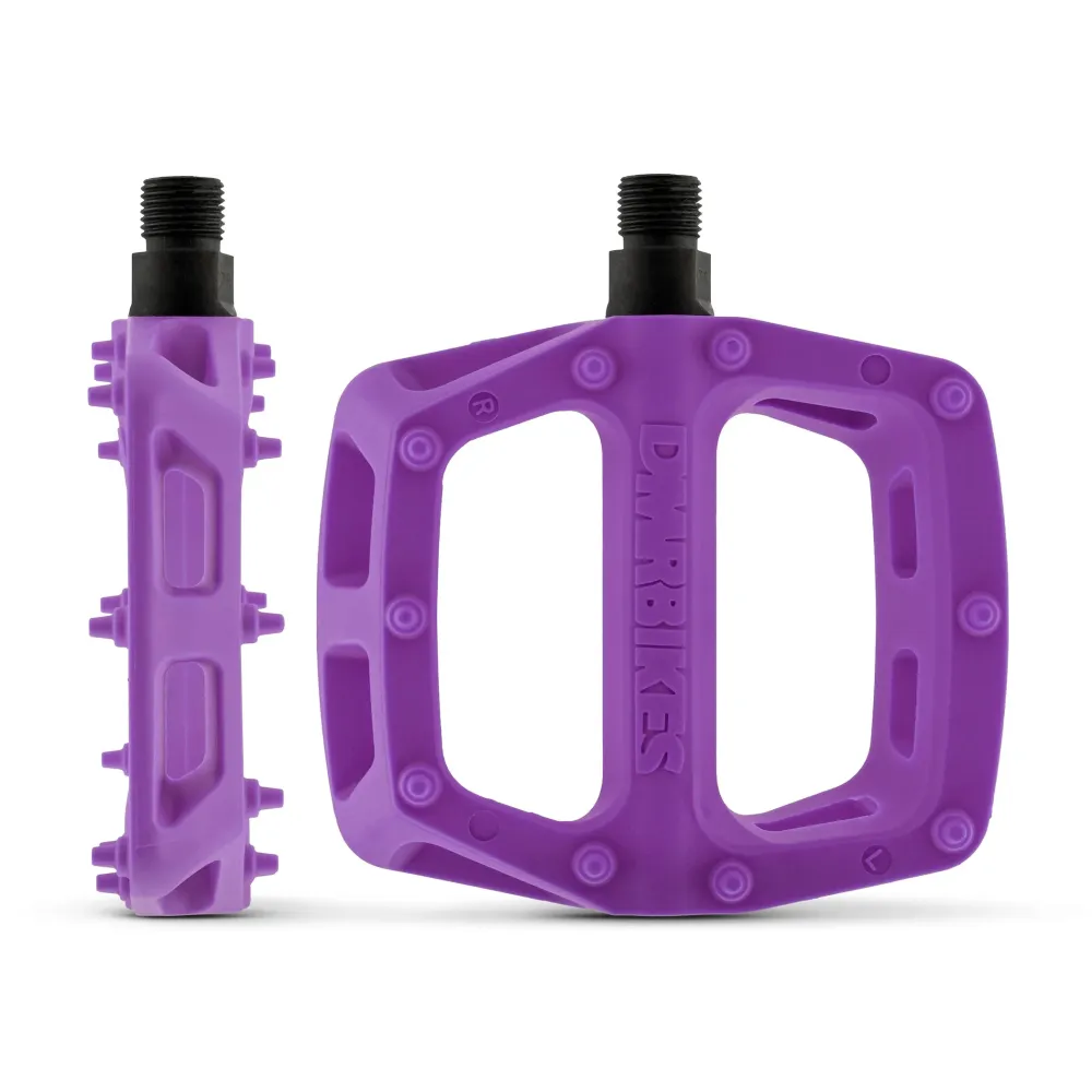 Płaskie pedały DMR V6 Violet