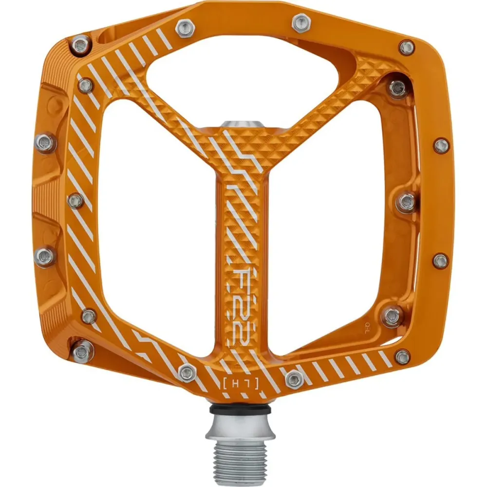 Płaskie pedały HOPE F22 Orange