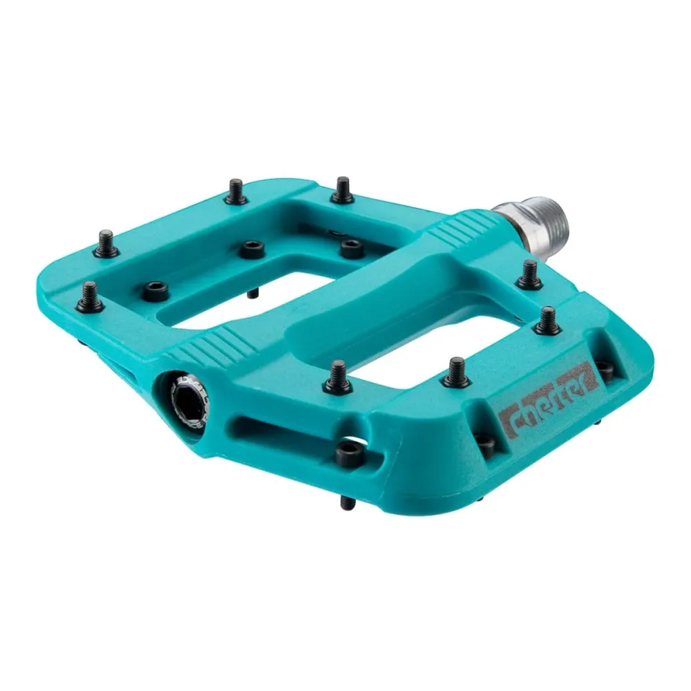 Płaskie pedały RACE FACE CHESTER Turquoise