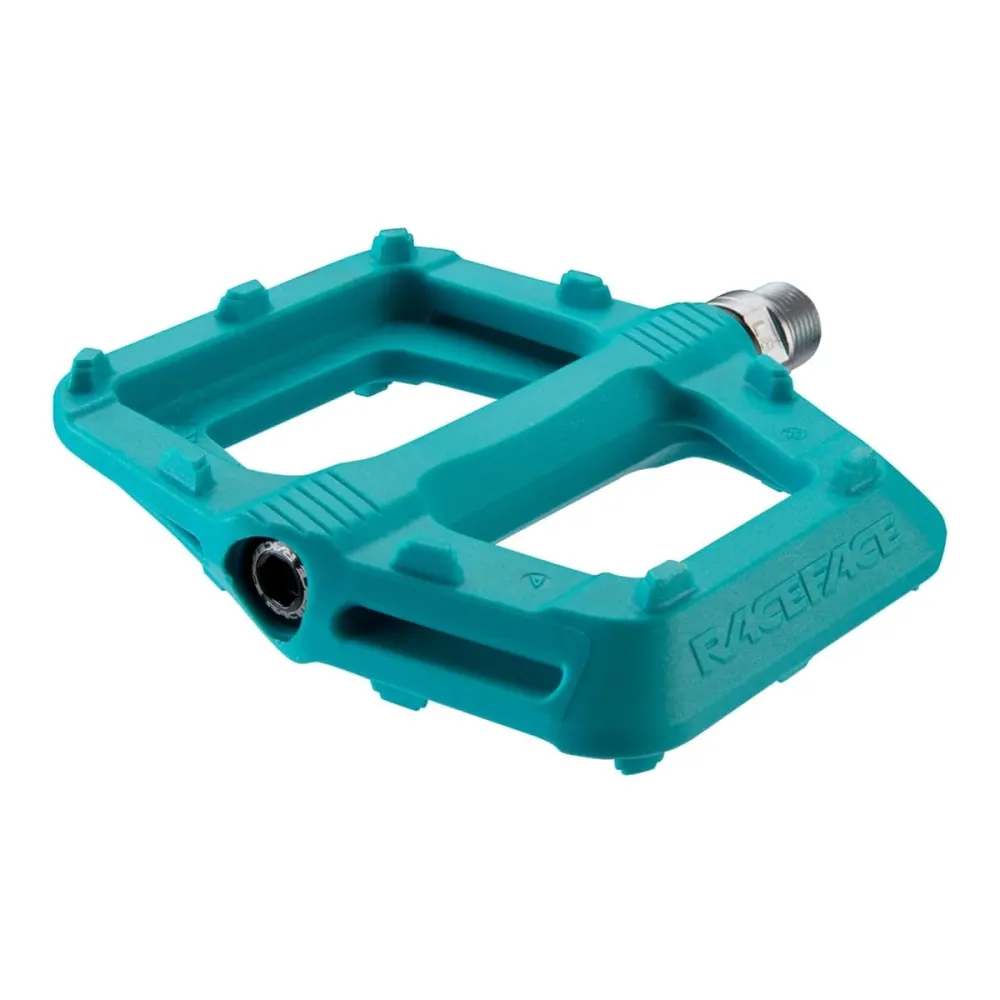 Płaskie pedały RACE FACE RIDE Turquoise