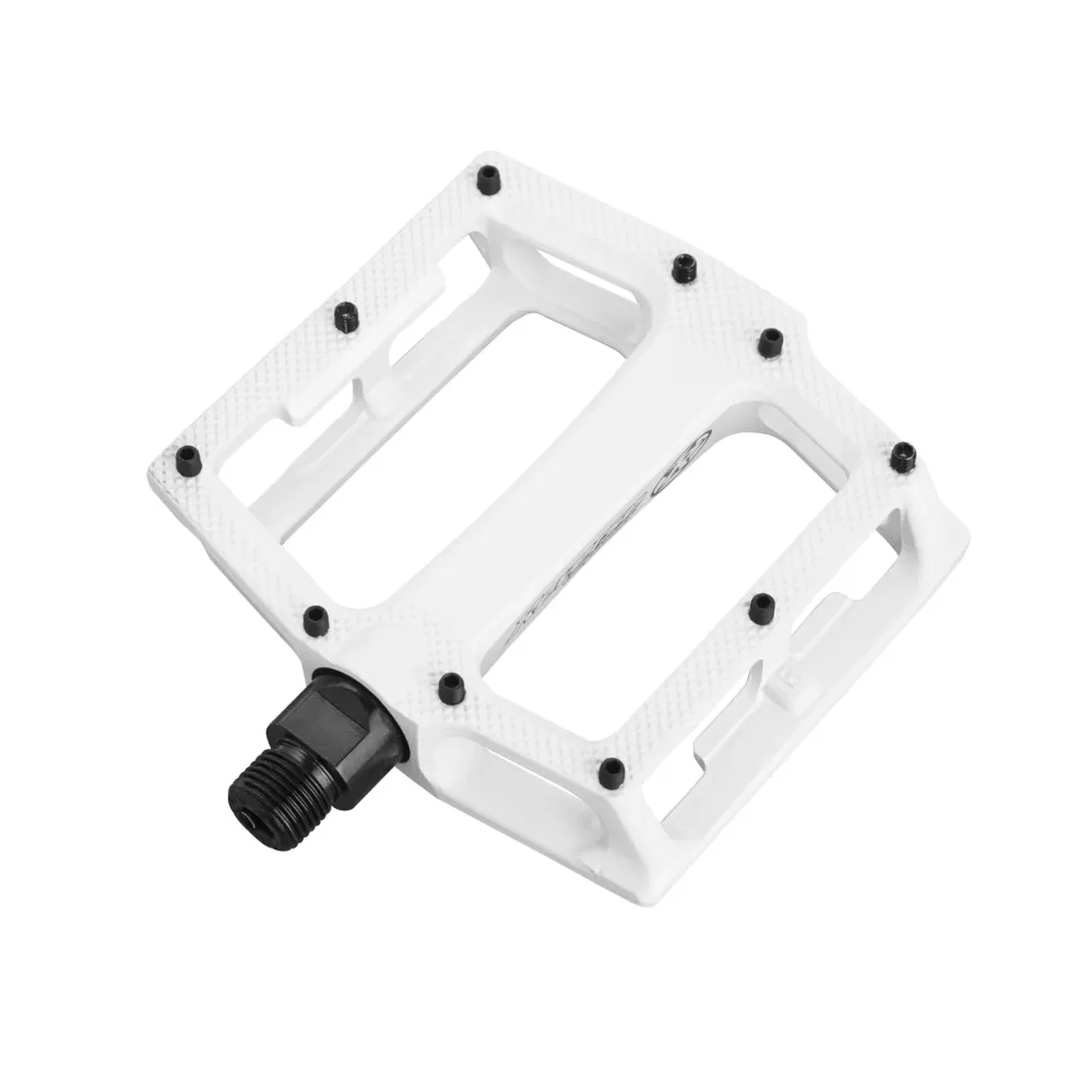 Płaskie pedały REVERSE COMPONENTS SUPER SHAPE 3D białe