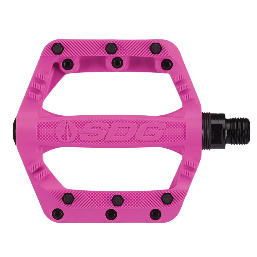 Płaskie pedały SDG SLATER Junior Pink