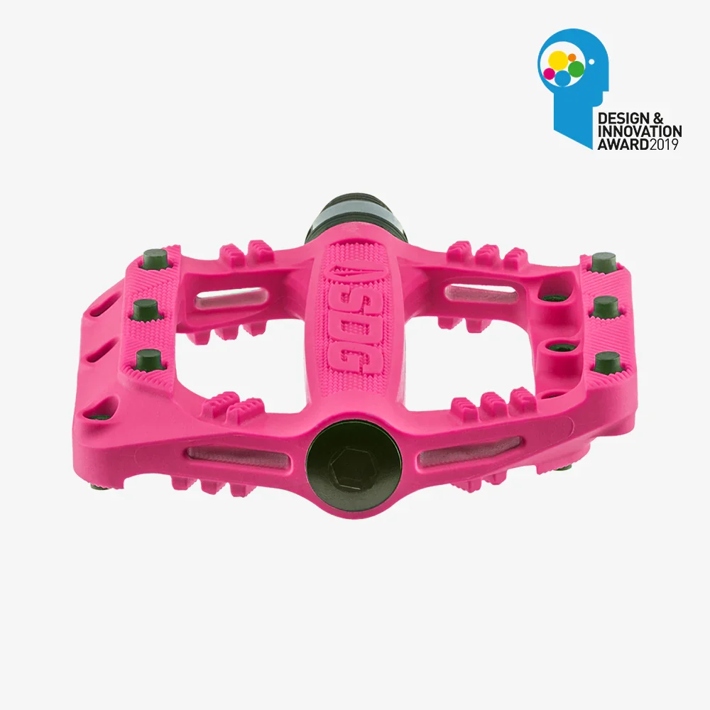 Płaskie pedały SDG SLATER Junior Pink