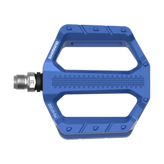 Płaskie pedały SHIMANO PD-EF202 Niebieski