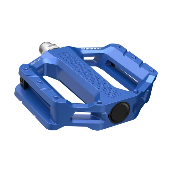 Płaskie pedały SHIMANO PD-EF202 Niebieski