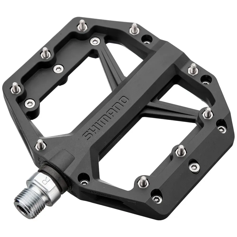 Płaskie pedały SHIMANO PD-GR400 w kolorze czarnym